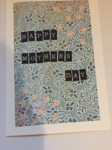 Mother's Day Card finished